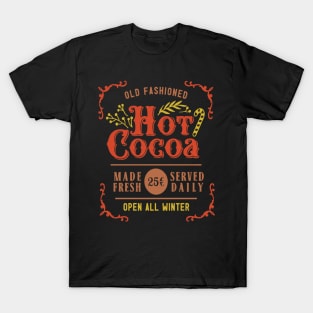 Hot Cocoa - Xmas Christmas Winter T-Shirt